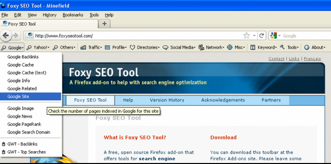 Foxy SEO Tool Add ons for Firefox