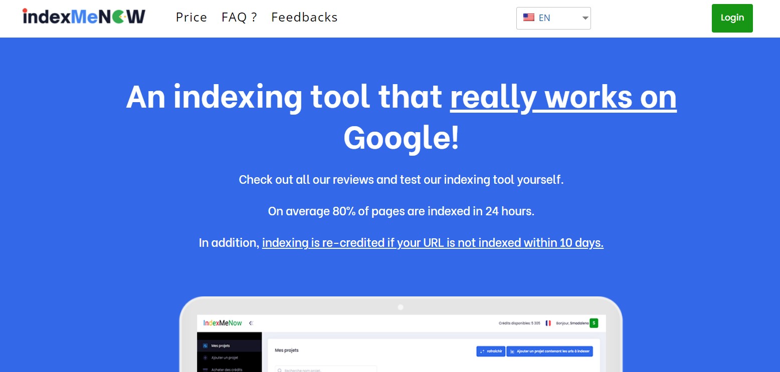 Indexmenow Review 2022: Perfect Link Indexing Service