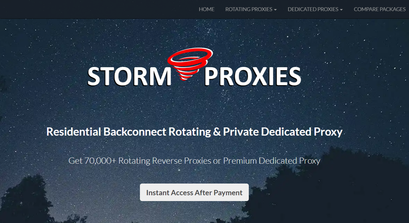 StormProxies - Best Google Proxies for Google Blocks
