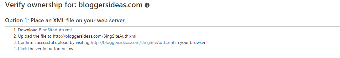 Bing Webmaster Tools