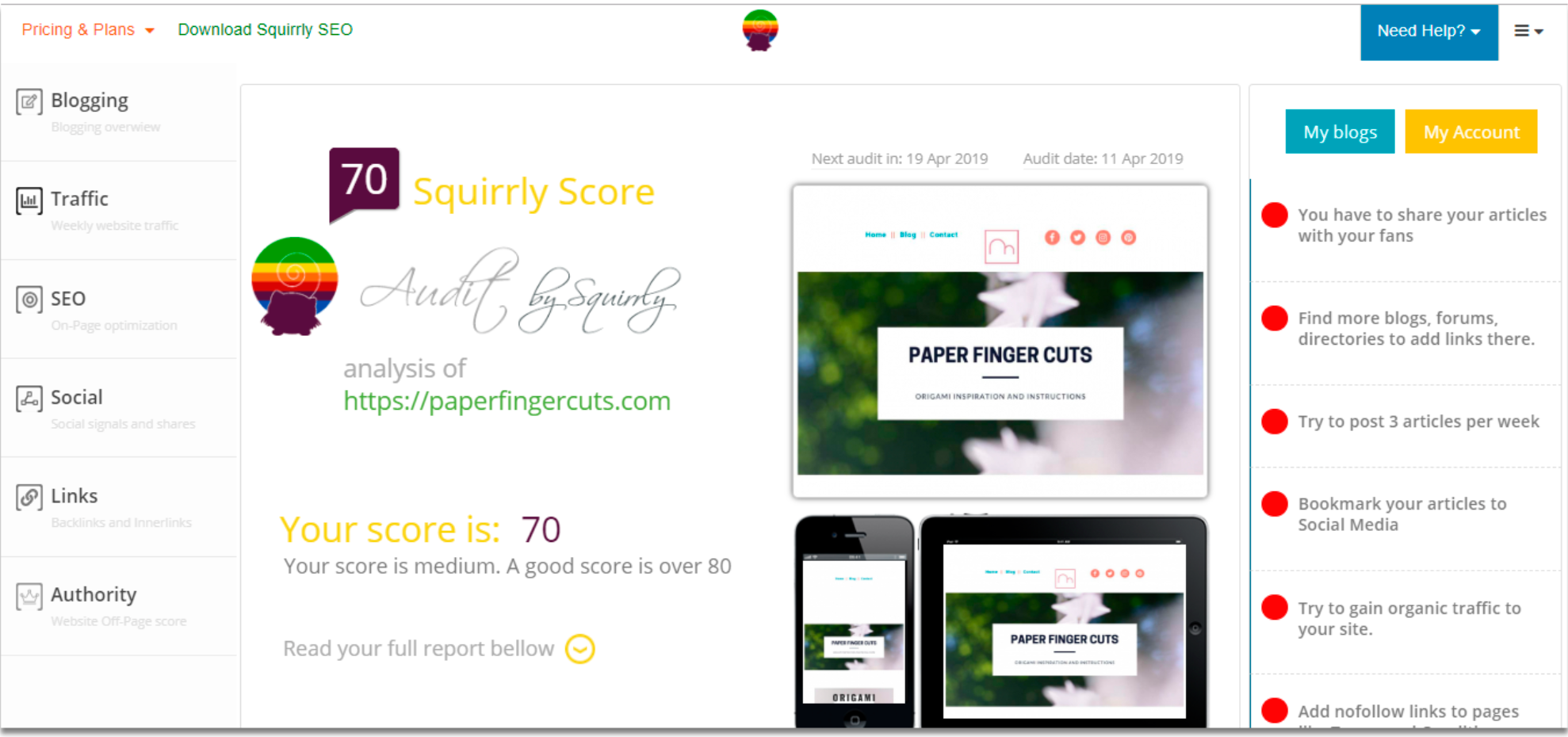 Squirrly SEO Plugin Review- SEO Audits